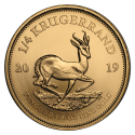 Achetez la Krugerrand en or ¼ OZ au Comptoir de l’Or