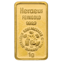 Achetez un lingot d’or de 1 gramme au Comptoir de l’Or