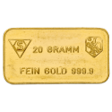 Achetez un lingot d’or de 20 grammes au Comptoir de l’Or