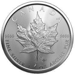 Achetez la Maple Leaf en argent 1 oz 2024 au Comptoir de l’Or