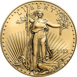 Achetez l’American Eagle en or 1/2 OZ 2023 au Comptoir de l’Or