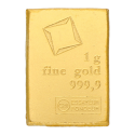 Achetez un lingot d’or Valcambi 1 g en or au Comptoir de l’Or