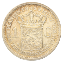 1 gulden Wilhelmina Nederland 1913-1915