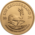 Achetez la Krugerrand en or 1/10 OZ 2024 au Comptoir de l’Or