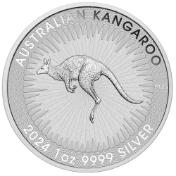 Achetez la Kangourou en argent 1 OZ 2024 au Comptoir de l’Or