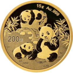 Achetez la Panda 2025 en or 15 g au Comptoir de l’Or