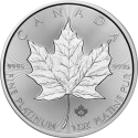 Achetez la Maple Leaf en platine 1 oz 2025 au Comptoir de l’Or